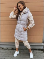 Dámská vesta KERIS béžová FashionStreet TY2909