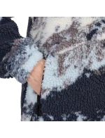 Fleecová mikina 4F U351 multicolor allover 4FWAW25TFLEU351 90A Fleecová mikina 4F U351 multicolor allover 4FWAW25TFLEU351 90A