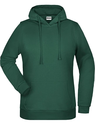 Daiber JN 795 Dámská mikina s kapucí 02.0795 dark green Daiber JN 795 Dámská mikina s kapucí 02.0795 dark green