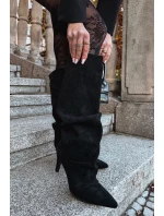 Kozačky na podpatku  model 221154 Step in style