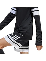 Adidas Squadra 25 dětské tričko s dlouhým rukávem černobílé JJ0047