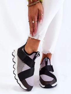 Dámské tenisky Big Star KK274546 Šedo-Černé