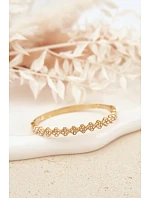 Zlatý dámský náramek s cirkony Zlatý dámský náramek s cirkony