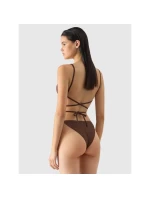 Dámský horní díl plavek 4F 4FWSS24UBKBF042-81S Hnědý Dámský horní díl plavek 4F 4FWSS24UBKBF042-81S Hnědý