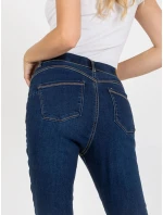 Kalhoty D85008E61969 tmavě modré