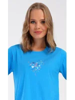 Dámské domácí šaty s krátkým rukávem Pampeliška