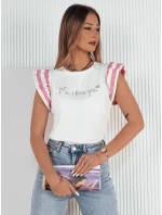 Dámské tričko AMOURI růžové FashionStreet RY2412