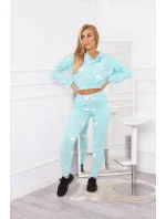 Sada s potiskem pistole mint