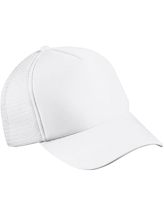 Daiber MB 71 Dětská 5 panelová síťovaná kšiltovka 03.0071 white/white Daiber MB 71 Dětská 5 panelová síťovaná kšiltovka 03.0071 white/white