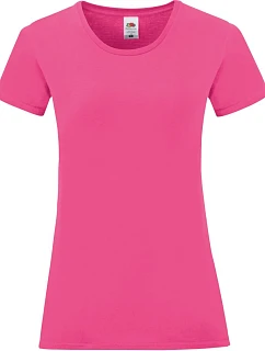 Fruit of the Loom Lady-Fit Iconic 150 T Dámské tričko 16.1432 fuchsia