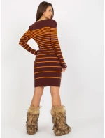 Šaty EM SK NG 2316.12P tmavě hnědé Šaty EM SK NG 2316.12P tmavě hnědé