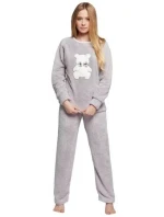 Dámské hrubé pyžamo Soft Méďa - Sensis