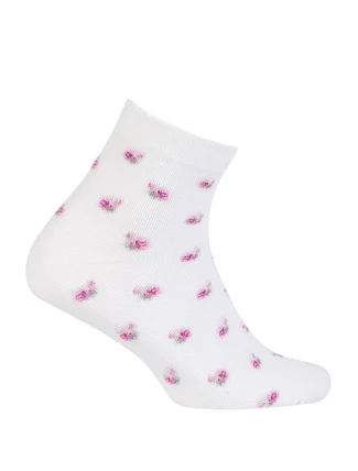 TENKÉ PONOŽKY BARVA 2-6 LET DÍVKY BÍLÉ 24-26 TENKÉ PONOŽKY BARVA 2-6 LET DÍVKY BÍLÉ 24-26