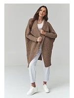 Svetr na zapínání  model 226877 Makadamia
