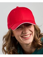 Atlantis Headwear Sport Sandwich-S 6 panelová sandwich kšiltovka 33.0275 white/navy Atlantis Headwear Sport Sandwich-S 6 panelová sandwich kšiltovka 33.0275 white/navy