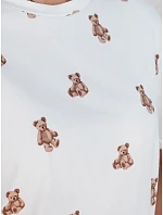 Dámské tričko HONTEY bílé FashionStreet RY2551