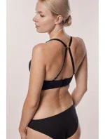 Mefemi Amelia push-up podprsenka s kosticemi Černá Mefemi Amelia push-up podprsenka s kosticemi Černá