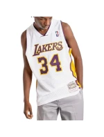 Mitchell & Ness Los Angeles Lakers NBA Shaquille O'Neal M tričko SMJY4442-LAL02SONWHIT pánské Mitchell & Ness Los Angeles Lakers NBA Shaquille O'Neal M tričko SMJY4442-LAL02SONWHIT pánské