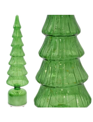 VÁNOČNÍ STROMEK ZELENÝ VEDL 7 KORUN TEPLÁ BÍLÁ 40CM