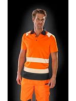 Result R 501X Bezpečnostní polo 30.501X fluorescent orange/black Result R 501X Bezpečnostní polo 30.501X fluorescent orange/black