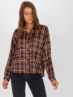 Košile EM KS 3292.69P černá a béžová