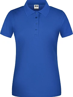 Daiber JN 873 Dámské pracovní bio piqué polo 02.0873 royal