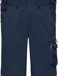 Daiber JN 1833 (25-28) Pracovní kalhoty s laclem - Strong 02.133S navy/navy