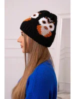 Dámská čepice Ofelia K349 černá