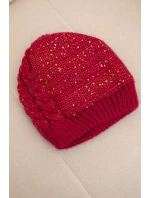 Dámská čepice Amira K359 fuchsie