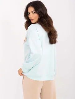 Mikina DHJ BL 20322.72 světle modrá