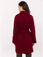 Kabát IT EN A9589.58 bordó