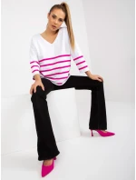 Halenka RV BZ 8008.63 bílá a růžová