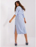 Dámské šaty LK SK 509342-1.51P Světle modrá - Lakerta Dámské šaty LK SK 509342-1.51P Světle modrá - Lakerta
