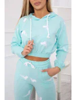 Sada s potiskem pistole mint