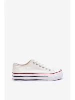 Nízké klasické tenisky na platformě Bílé Jazlyn