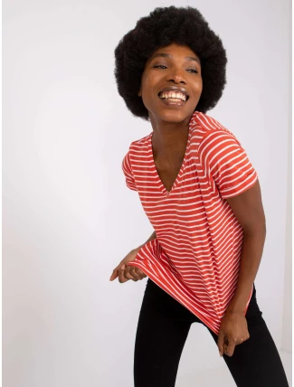 Tričko D16054M02431A tmavě oranžové Tričko D16054M02431A tmavě oranžové