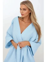Modrý dámský župan - Momenti Per Me