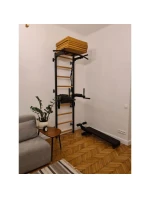 SKLÁDACÍ GYMNASTICKÁ MATRACE HNĚDÁ 180CM BENCHK SKLÁDACÍ GYMNASTICKÁ MATRACE HNĚDÁ 180CM BENCHK