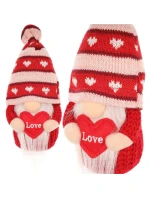 TRPASLÍK SE SRDCEM LÁSKA 19CM VALENTÝNSKÁ DEKORACE