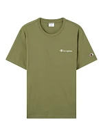 Pánské tričko Champion SS Tee olive 221798 GS156 pánské