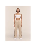 Dámské kalhoty CASALL Aria Turn Up Straight Jogger, béžová barva Dámské kalhoty CASALL Aria Turn Up Straight Jogger, béžová barva