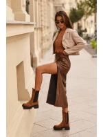 Dámské boty sztyblety na zip Camel Samil