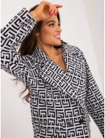 Bunda LK MA 509562.76 šedá černá Bunda LK MA 509562.76 šedá černá