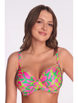 PLAVKOVÁ PODPRSENKA SK 247 NEON SAFARI