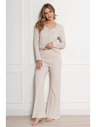 Pyžamo Leveza 1812 Yara, dlouhé rukávy, velikosti S–XL Pyžamo Leveza 1812 Yara, dlouhé rukávy, velikosti S–XL