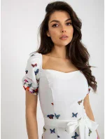 Šaty LK SK 508641 2.29X bílá