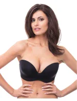 Dámská podprsenka bez ramínek ULTIMATE STRAPLESS BRA W032D Černá - WONDERBRA