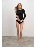 Dámské triko s dlouhým rukávem 21921 Černá - Vamp