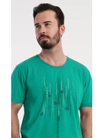 Pánské pyžamo šortky Tetris