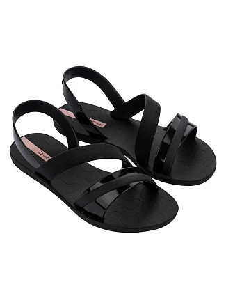Ipanema boty dámské sandály Vibrant fashionable comfortable black dámské